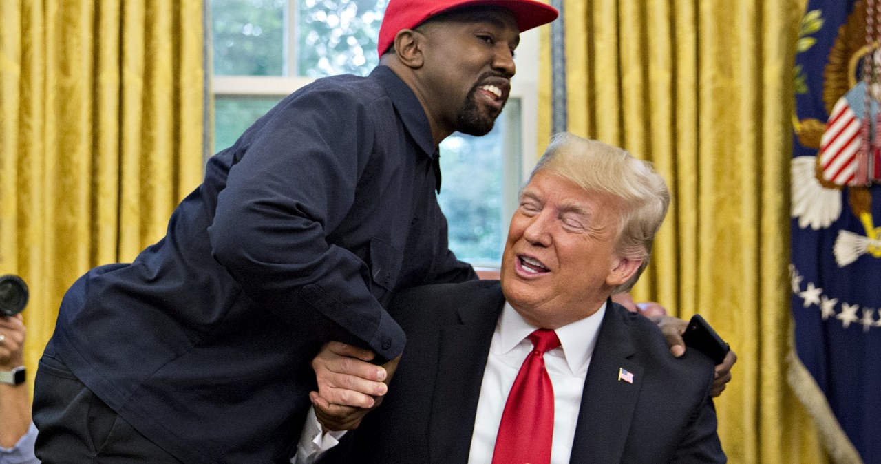 Kanye West jak Donald Trump? Twitter zawiesił konto rapera /Bloomberg /Getty Images