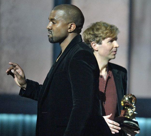Kanye West kradnie show Beckowi (fot. AFP) /East News