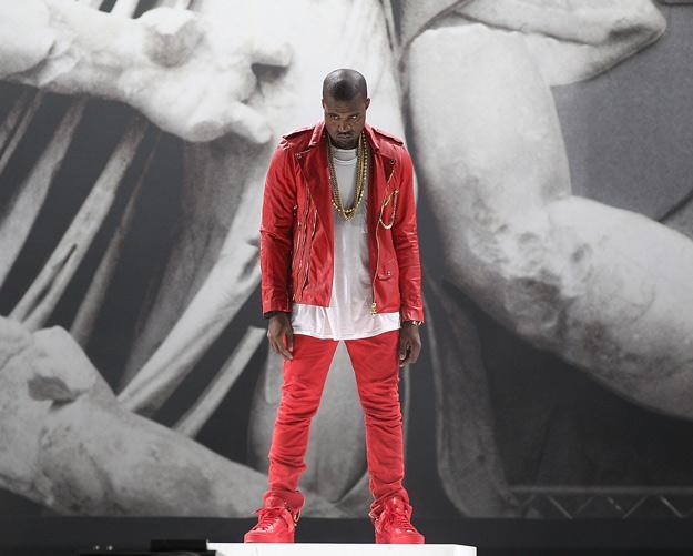 Kanye West podczas tegorocznej trasy koncertowej - fot. Chris Hyde /Getty Images/Flash Press Media