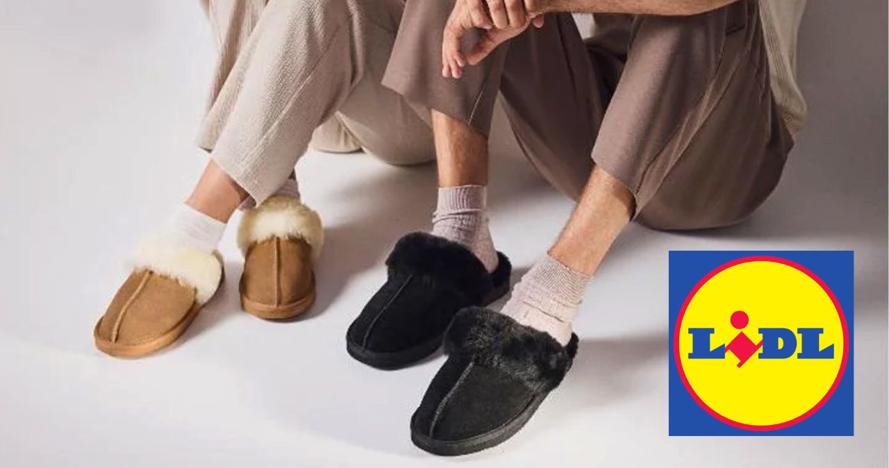 Kapcie premium z jagnięcej skóry – Lidl zaskakuje nową ofertą! /Lidl / materiały /INTERIA.PL