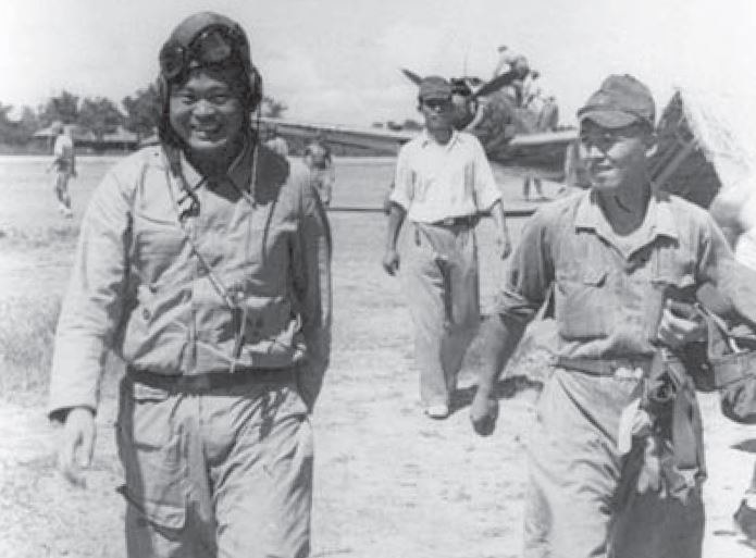 Kapitan Yasuhiko Kuroe - sprawca zestrzelenia samolotu Owena Baggetta /INTERIA.PL/materiały prasowe