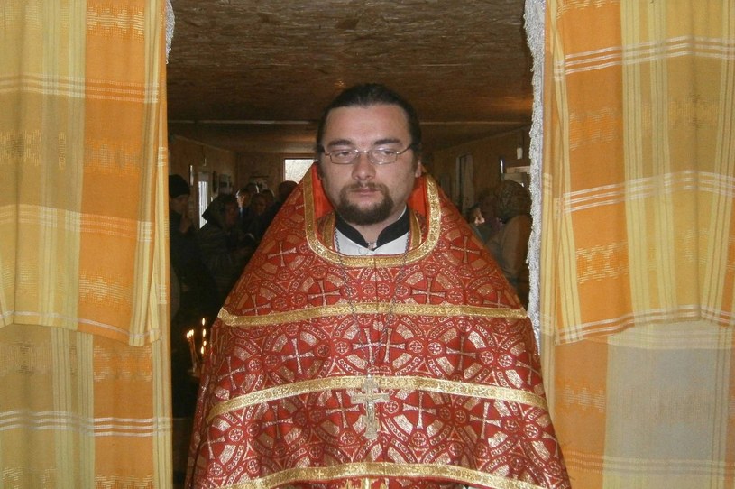 Kapłan Kościoła Prawosławnego Ukrainy Rostysław Dudarenko /Surcos de Esperanza /facebook.com