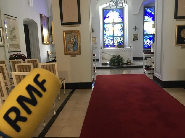 Kaplica prezydencka w Pałacu Prezydenckim w Warszawie /Michał Dobrołowicz /RMF FM