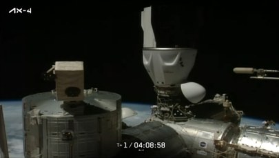 Kapsuła Dragon z Polakiem zadokowała do ISS! Oglądaj transmisję
