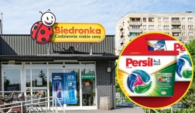 Kapsułki do prania Persil w gratisie od Biedronki! Klienci zaoszczędzą na tej promocji 20 zł!