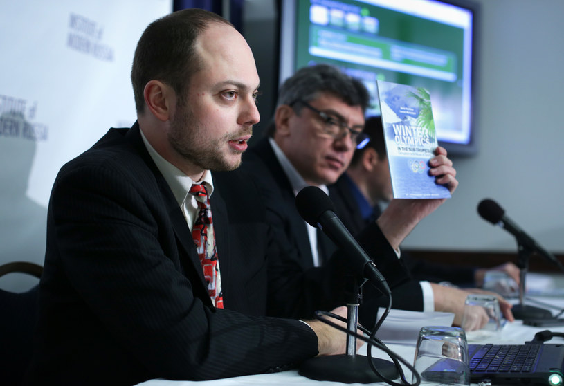 Kara-Murza był przyjacielem i doradcą zamordowanego Borisa Niemcowa /AFP