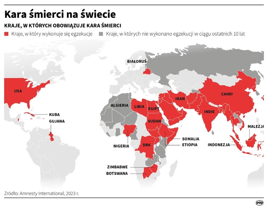 Kara śmierci na świecie /Adam Ziemienowicz /PAP