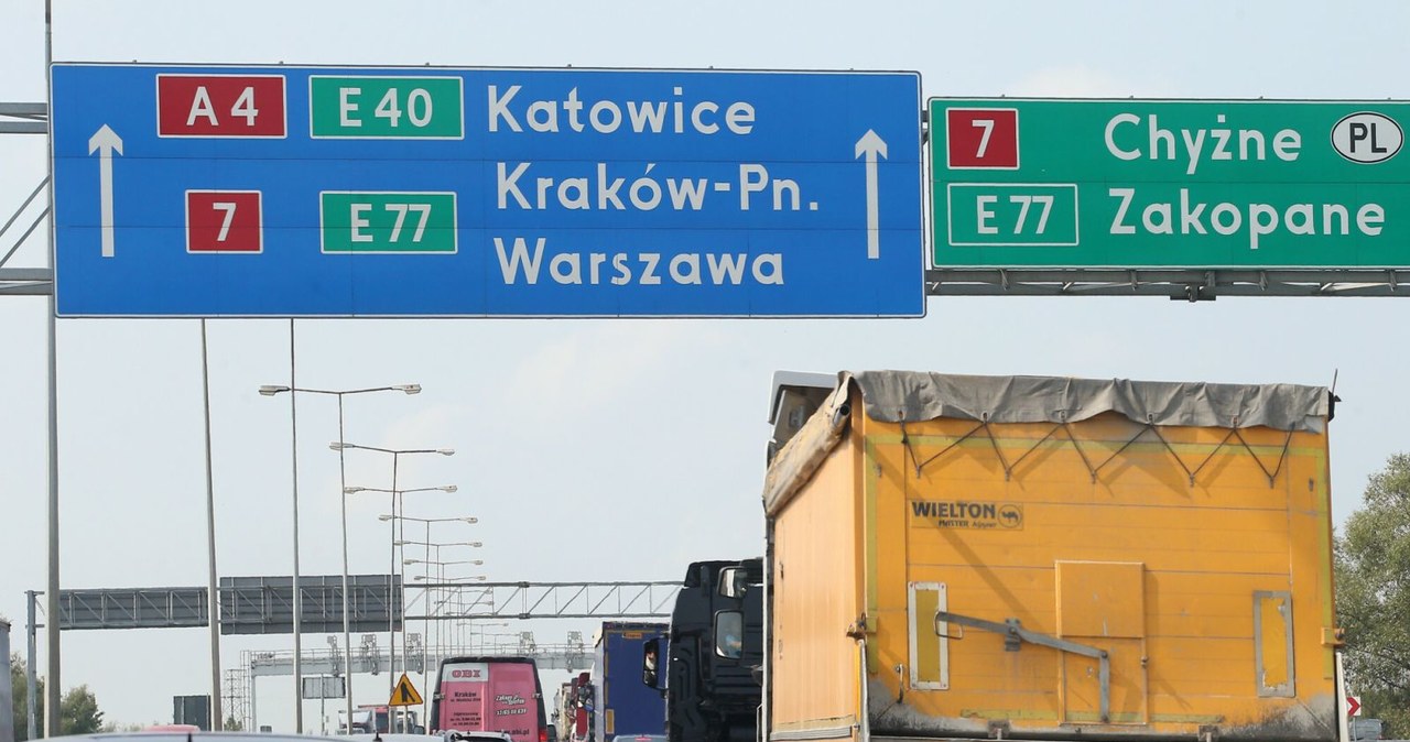 Kara za brak biletu autostradowego to aż 500 zł /Damian Klamka /Agencja SE/East News