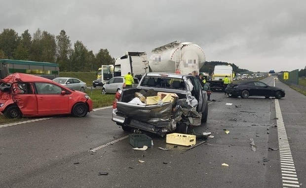 Karambol na A1. Ranni i utrudnienia w ruchu