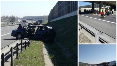 Karambol na A4. Dzieci wśród poszkodowanych