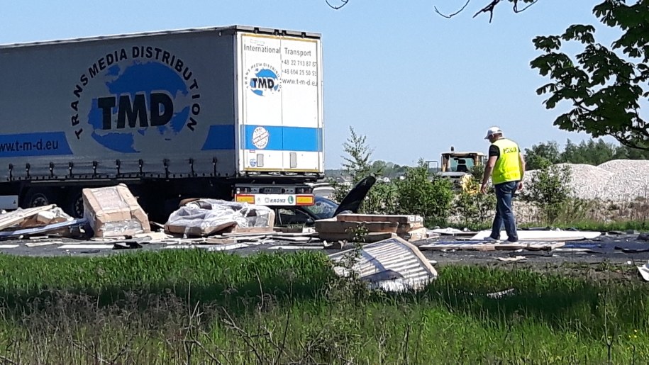 Karambol na Mazowszu /Gorąca Linia RMF FM