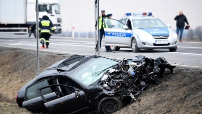 Karambol na obwodnicy Radymna