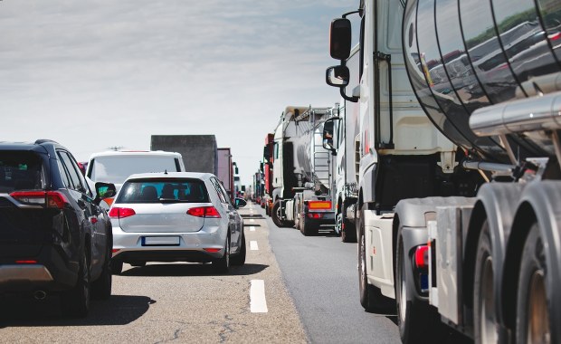 Karambol na obwodnicy Wrocławia. Droga zablokowana, ogromne korki