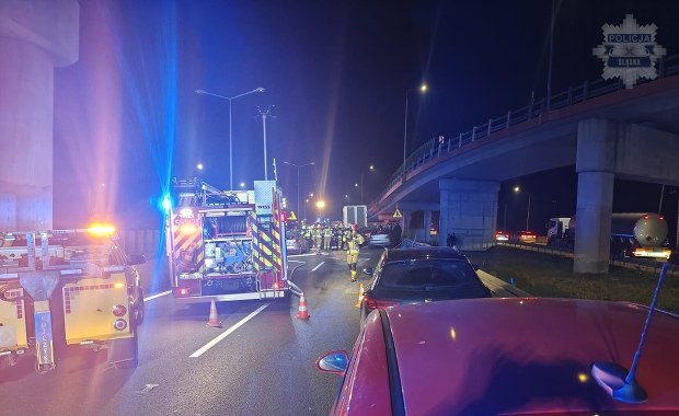 Karambol na Śląsku. Sześć osób rannych