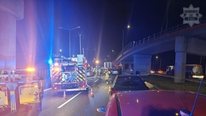 Karambol na Śląsku. Sześć osób rannych