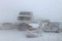 Karambol na słowackiej autostradzie. Zderzyło się około 40 aut