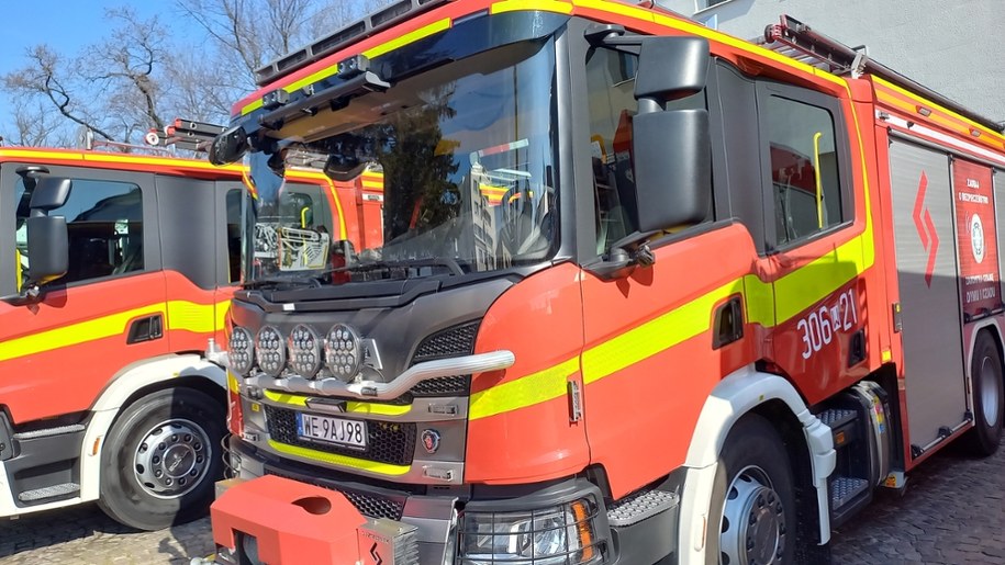 Karambol na warszawskim odcinku S8 /Przemysław Mzyk /