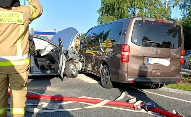 Karambol pod Płońskiem. Są ranni 