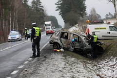 Karambol w Lubuskiem. Pięć osób rannych