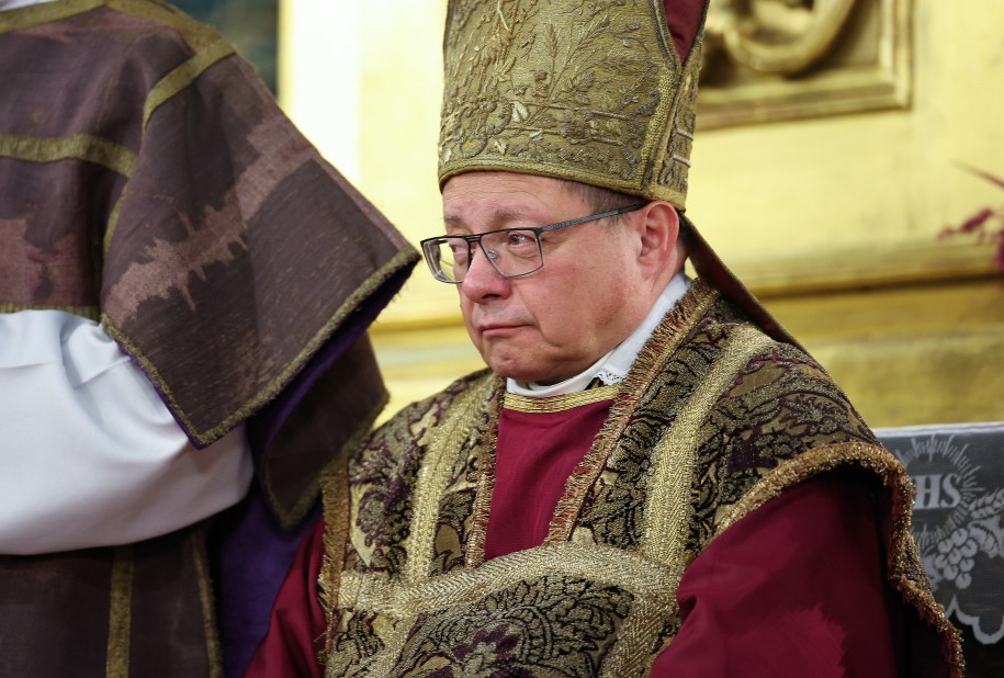 Kard. Grzegorz Ryś na uroczystym ingresie w katedrze na Wawelu; Kraków, 20 grudnia 2025 /PAP/Łukasz Gągulski /PAP