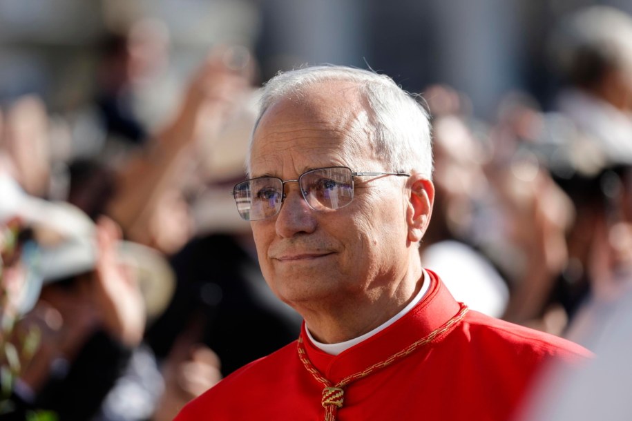 Kard. Robert Prevost na zdj. z 2023 r. /GIUSEPPE LAMI /PAP/EPA