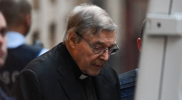 Kardynał  George Pell /ERIK ANDERSON /PAP/EPA