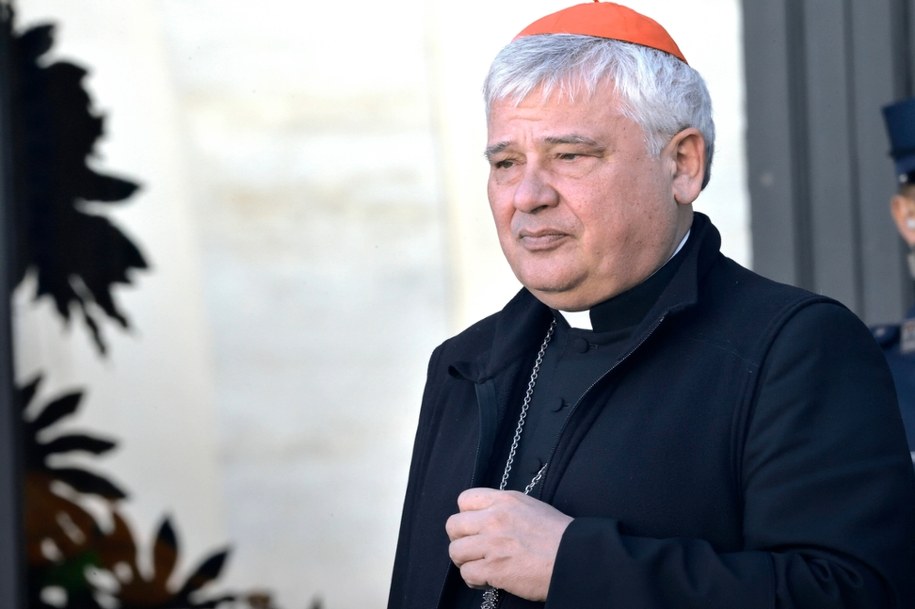 Kardynał Konrad Krajewski /Stefano Spaziani /PAP/DPA