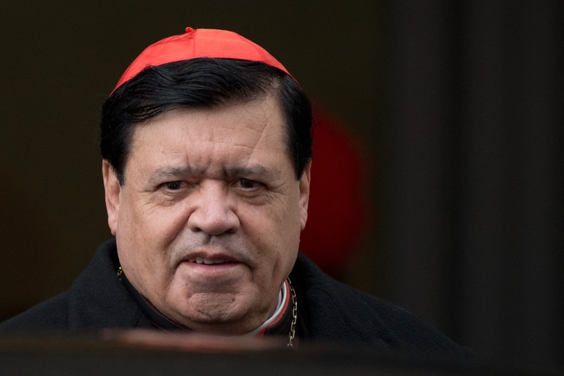 Kardynał Norberto Rivera Carrera z Meksyku /JOHANNES EISELE /AFP