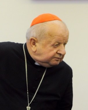 Kardynał Stanisław Dziwisz /PAP/Grzegorz Jakubowski /PAP