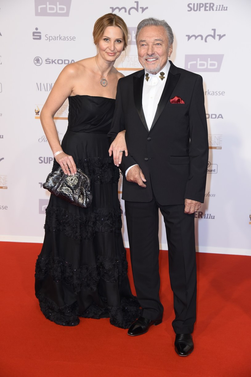 Karel Gott z żoną Ivaną /Tristar Media /Getty Images