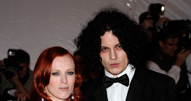 Karen Elson i Jack White, fot.Larry Busacca &nbsp; /Getty Images/Flash Press Media