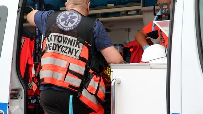 Karetka z dzieckiem przyblokowana przez protest rolników