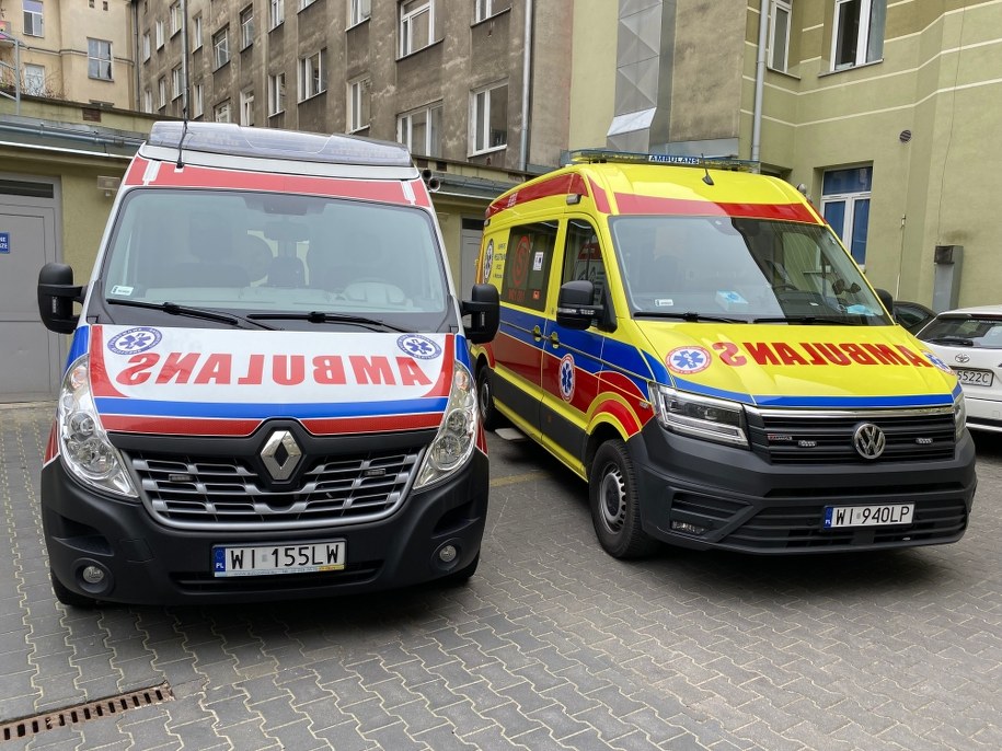 Karetki warszawskiego pogotowia /Mariusz PIekarski /RMF FM