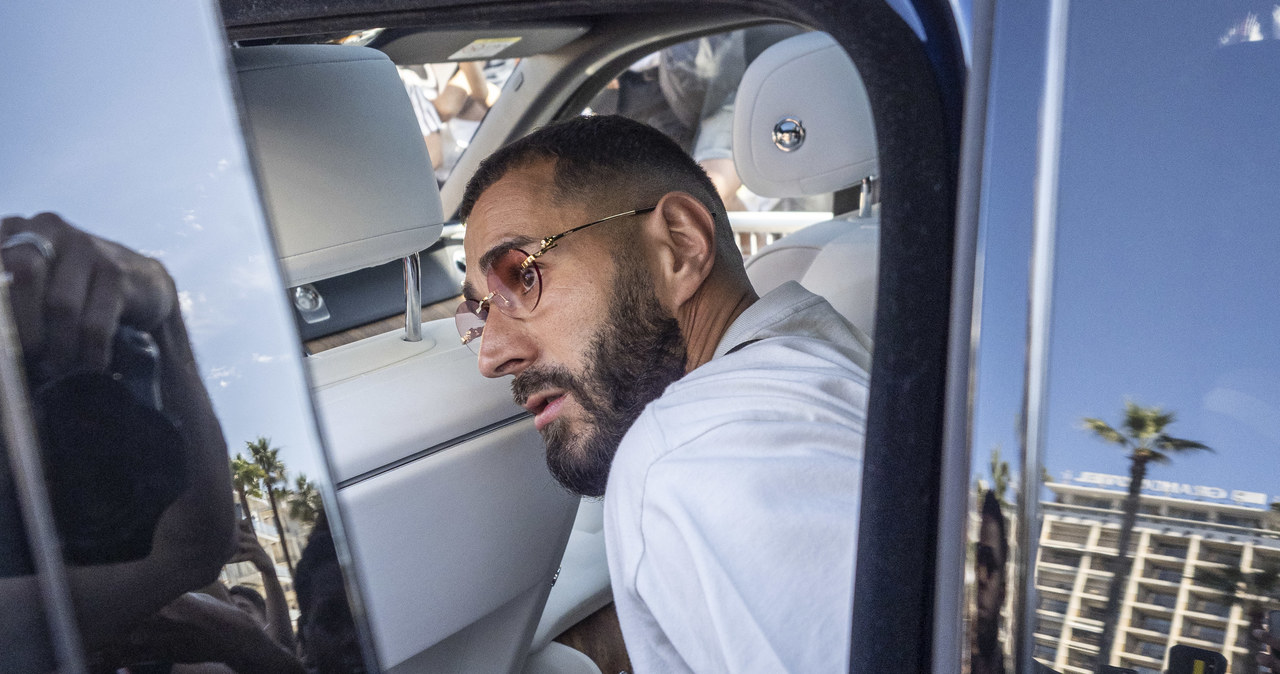 Karim Benzema w Cannes /Arnold Jerocki/GC Images /Getty Images