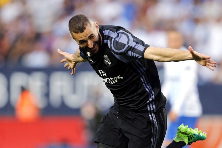 Karim Benzema z Realu Madryt /JORGE ZAPATA /PAP/EPA