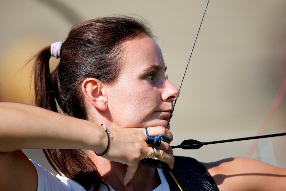 Karina Lipiarska-Pałka zainaugurowała występ reprezentacji Polski w igrzyskach w Rio de Janeiro /YOAN VALAT  /PAP/EPA