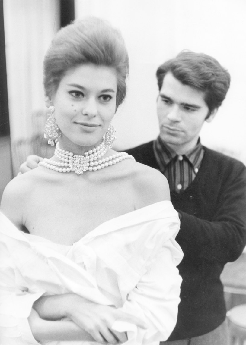 Karl Lagerfeld, 1961 r. /Getty Images