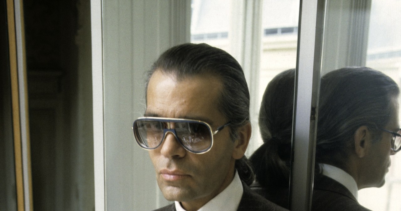 Karl Lagerfeld, lata 80., fot. A. Schorr /Getty Images