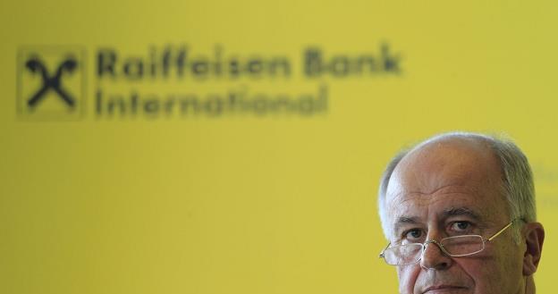 Karl Sevelda, prezes Raiffeisen Bank International /AFP