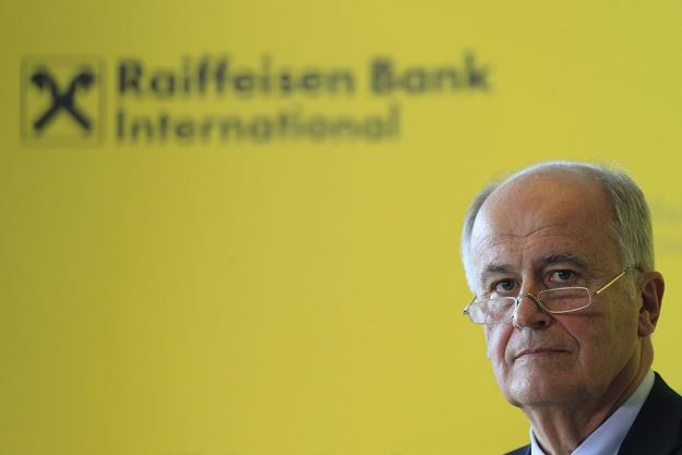 Karl Sevelda, prezes Raiffeisen Bank International /AFP