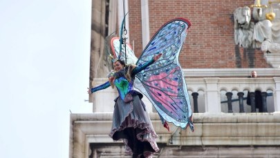 Karnawał w Wenecji. Lot Anioła zobaczyło 23 tys. osób