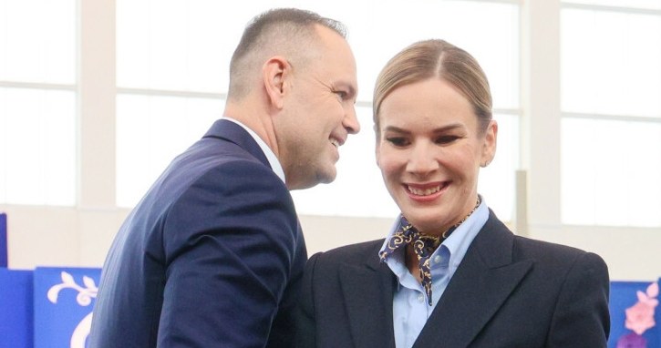 Karol i Marta Nawroccy /Paweł Wodzyński /East News