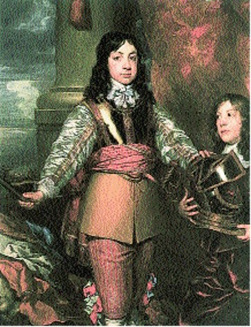 Karol II jako książę Walii /Encyklopedia Internautica