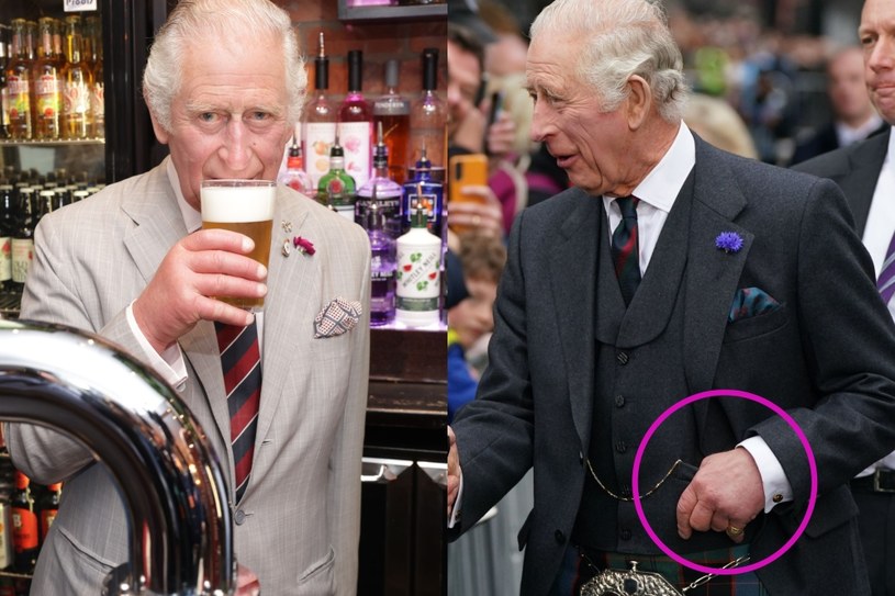 Karol III i jego opuchnięte palce, które niepokoją poddanych /Chris Jackson - Pool/Getty Images /Getty Images