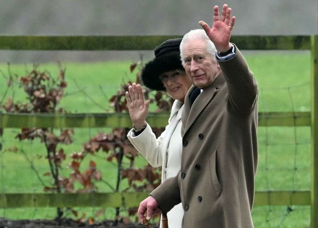 Karol III i królowa Kamila /JUSTIN TALLIS/AFP /East News