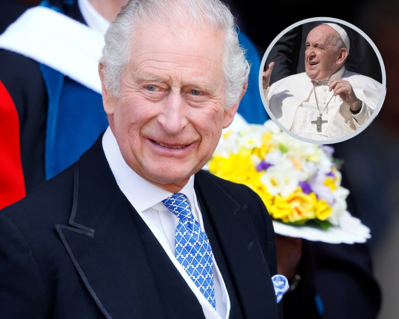 Karol III otrzymał od papieża Franciszka zaskakujący podarunek /Max Mumby /Getty Images