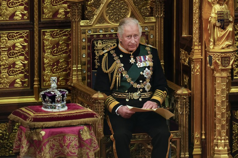 Karol III podczas koronacji /Alastair Grant - WPA Pool /Getty Images