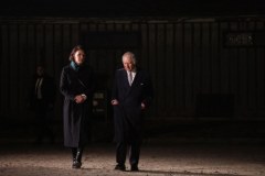 Karol III uczcił w Auschwitz pamięć ofiar Holokaustu