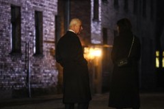 Karol III uczcił w Auschwitz pamięć ofiar Holokaustu