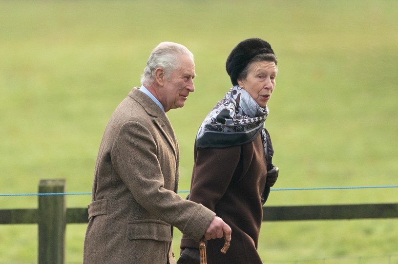 Karól Karol III i księżniczka Anna /Getty Images